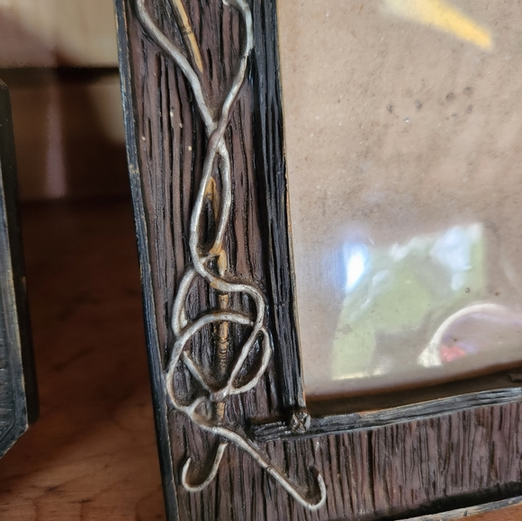 Fishing Photo Picture Frame with 3-D Fish Boots and Line/Hook Detail - Picture 4 of 5